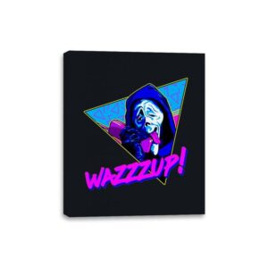 Wazzzup! - Canvas Wraps Canvas Wraps RIPT Apparel 8x10 / Black