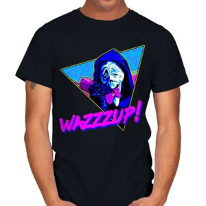 Wazzzup! - Mens T-Shirts RIPT Apparel Small / Black