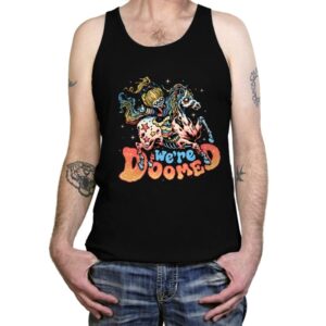 We are Doomed - Tanktop Tanktop RIPT Apparel X-Small / Black