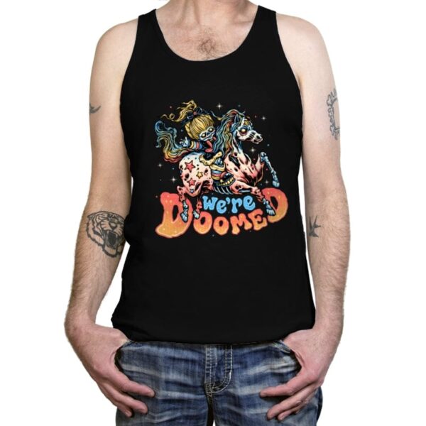 We are Doomed - Tanktop Tanktop RIPT Apparel X-Small / Black
