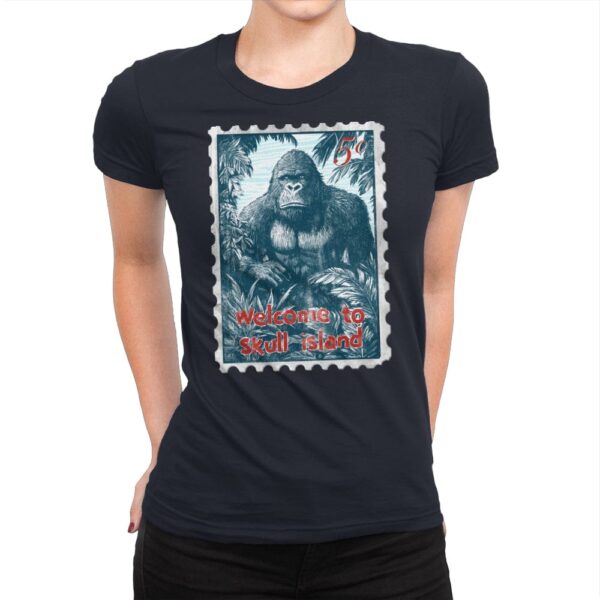 Welcome to Skull Island - Womens Premium T-Shirts RIPT Apparel Small / Midnight Navy