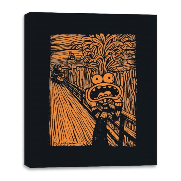 Wenceslao Almazan - Canvas Wraps Canvas Wraps RIPT Apparel 16x20 / Black