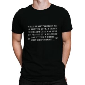 What Really Worries Me - Mens Premium T-Shirts RIPT Apparel Small / Black