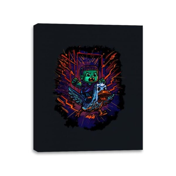 What the Cluck?! - Canvas Wraps Canvas Wraps RIPT Apparel 11x14 / Black