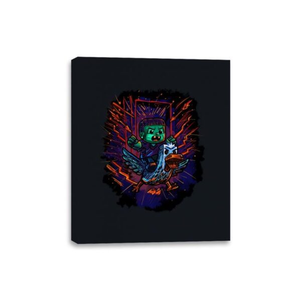 What the Cluck?! - Canvas Wraps Canvas Wraps RIPT Apparel 8x10 / Black
