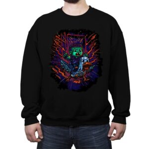 What the Cluck?! - Crew Neck Sweatshirt Crew Neck Sweatshirt RIPT Apparel Small / Black