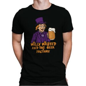 Willy Wasted - Mens Premium T-Shirts RIPT Apparel Small / Black