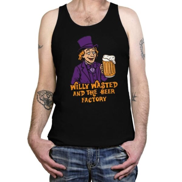 Willy Wasted - Tanktop Tanktop RIPT Apparel X-Small / Black