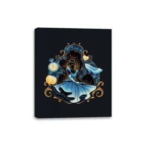 Wish Upon a Starry Night - Canvas Wraps Canvas Wraps RIPT Apparel 8x10 / Black