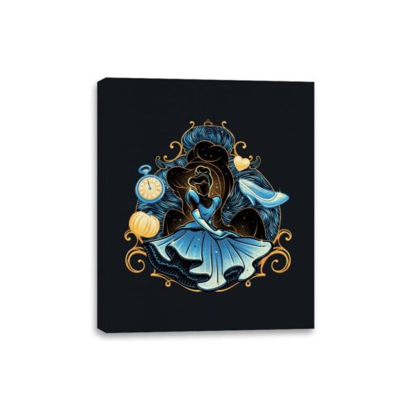 Wish Upon a Starry Night - Canvas Wraps Canvas Wraps RIPT Apparel 8x10 / Black