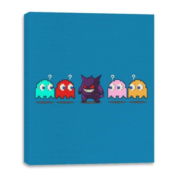 Wrong Ghost - Canvas Wraps Canvas Wraps RIPT Apparel 16x20 / Sapphire