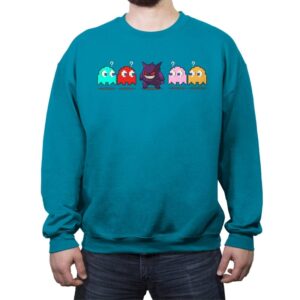 Wrong Ghost - Crew Neck Sweatshirt Crew Neck Sweatshirt RIPT Apparel Small / Antique Sapphire