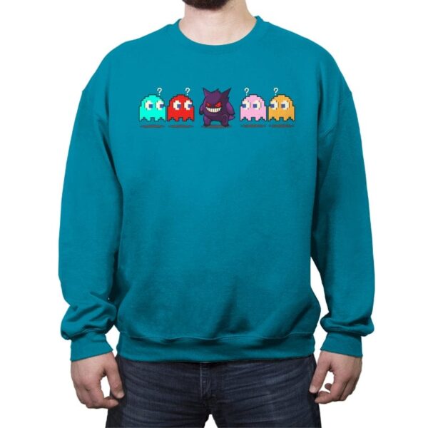 Wrong Ghost - Crew Neck Sweatshirt Crew Neck Sweatshirt RIPT Apparel Small / Antique Sapphire