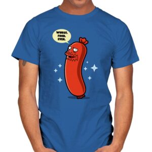 Wurst Food Ever - Mens T-Shirts RIPT Apparel Small / Royal