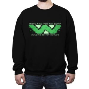 WYC Glitch - Crew Neck Sweatshirt Crew Neck Sweatshirt RIPT Apparel Small / Black