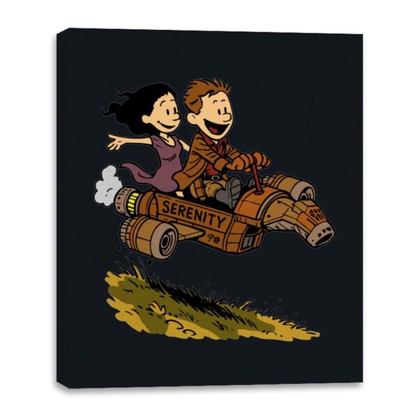 Mal and Inara - Canvas Wraps
