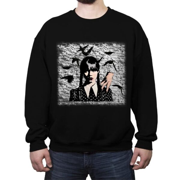 Wednesday Graffiti - Crew Neck Sweatshirt