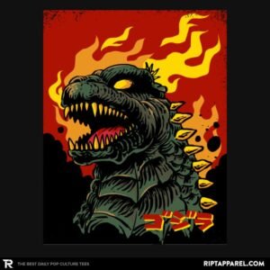 Godzilla on Fire