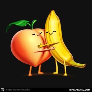 Peach and Banana Cute Friends