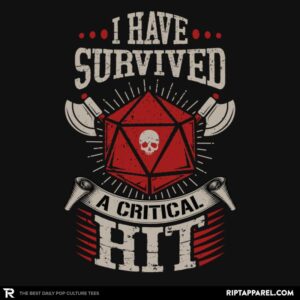 I Survived a Critical Hit