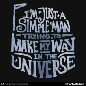 Make my way in the Universe