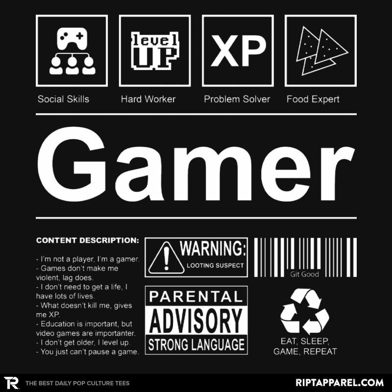 Gamer Label