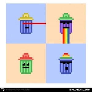 Tiny Trashcan Panels Pop