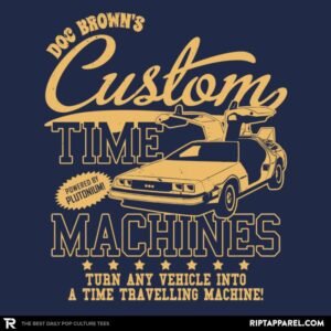 Doc Brown's Custom Time Machines