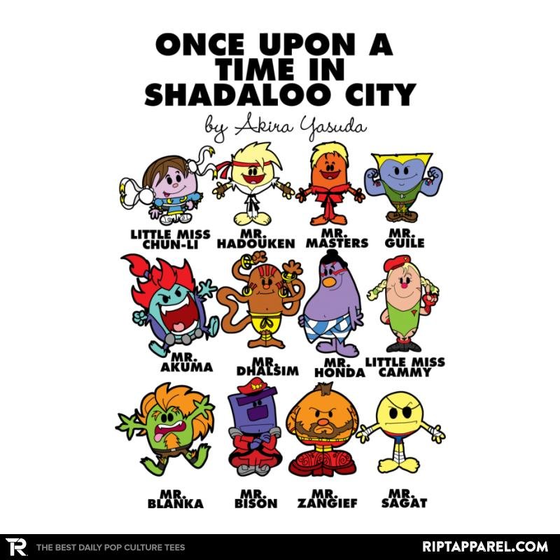 Once Upon A Time In Shadaloo City - Shirt Club