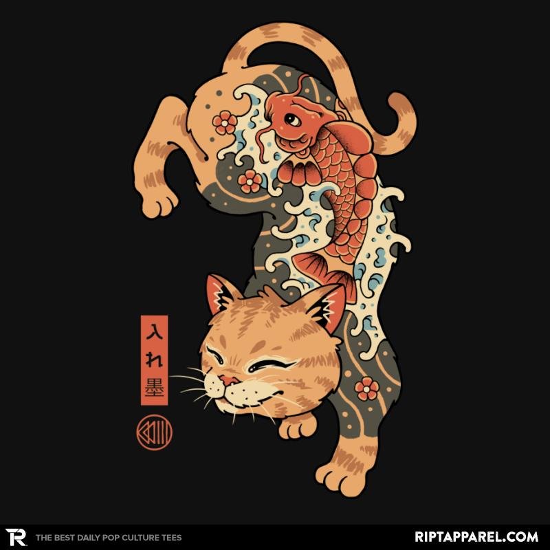 Koi Fish Cat Irezumi