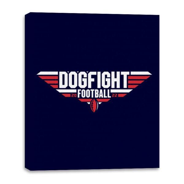 Dogfight Football - Canvas Wraps