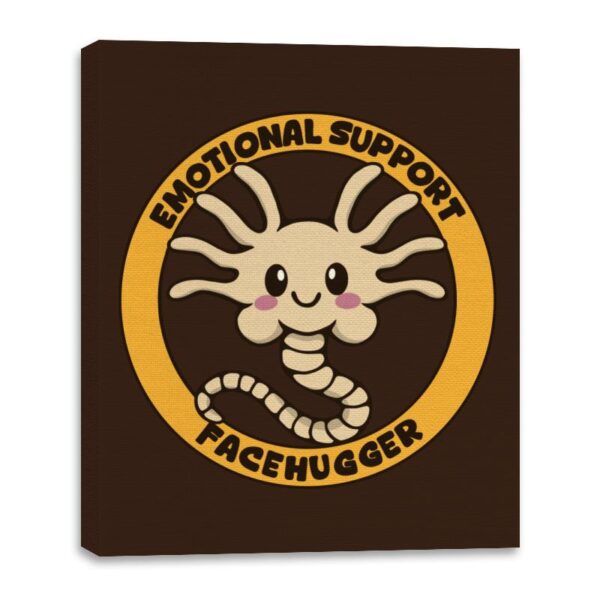 Emotional Support Facehugger - Canvas Wraps