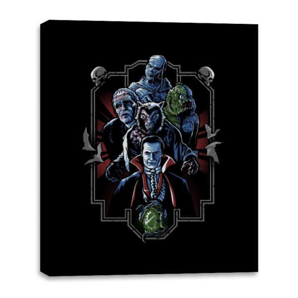Enter the Monsters - Best Seller - Canvas Wraps
