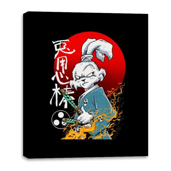 Fighting Rabbit - Best Seller - Canvas Wraps