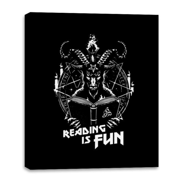 Let's Do Some Reading - Canvas Wraps