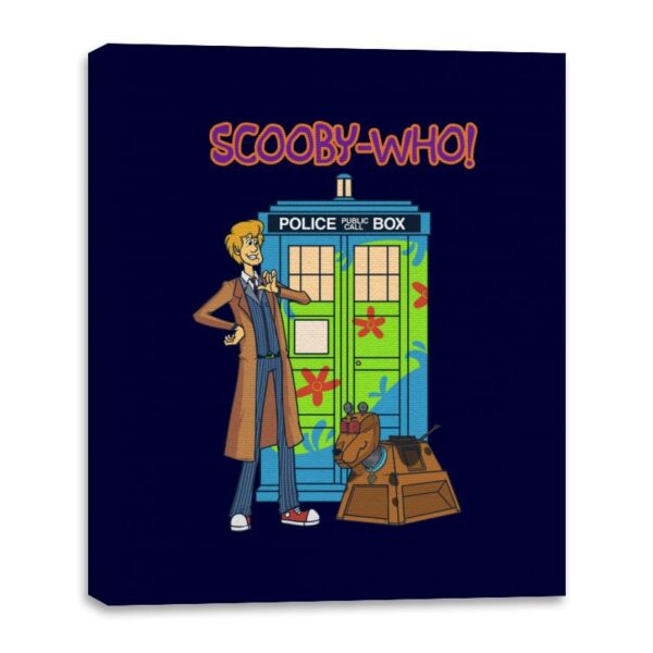 Scooby-Who - Canvas Wraps