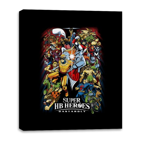 Super HB Heroes - Canvas Wraps