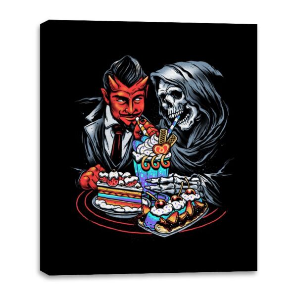The Devil's Treat - Canvas Wraps