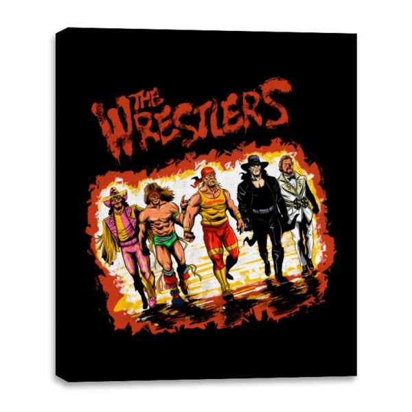The Wrestlers - Best Seller - Canvas Wraps
