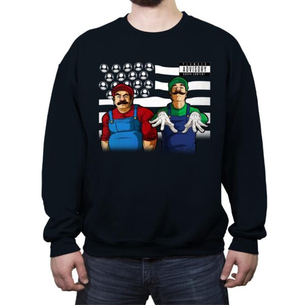 Bombs Over Koopas - Best Seller - Crew Neck Sweatshirt