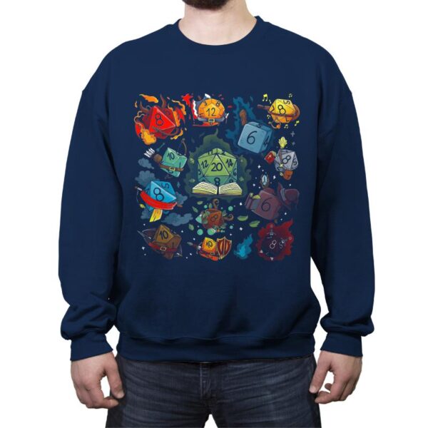Dice World - Crew Neck Sweatshirt