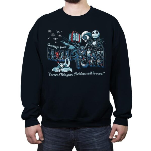 Greetings from H-Town - Best Seller - Crew Neck Sweatshirt
