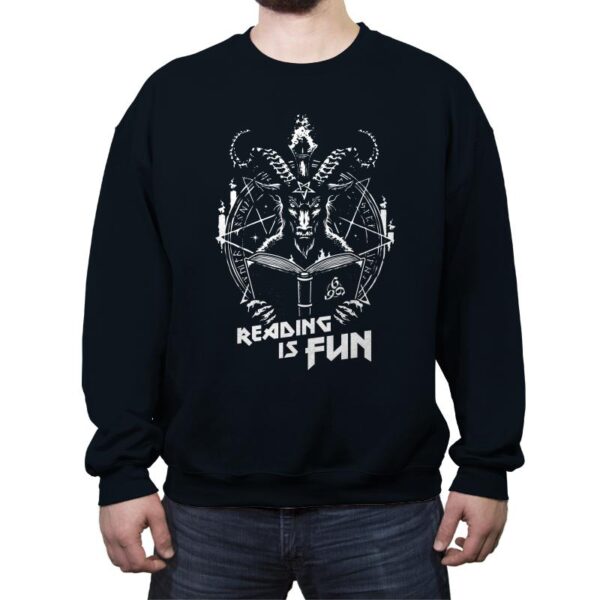 Let's Do Some Reading - Crew Neck Sweatshirt
