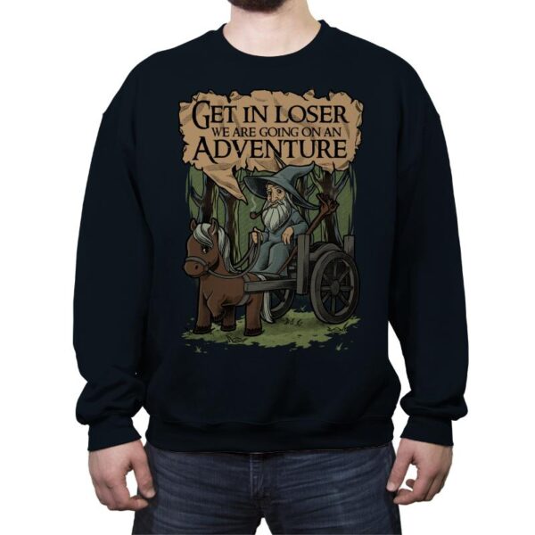 Medieval Wizard Adventure - Crew Neck Sweatshirt