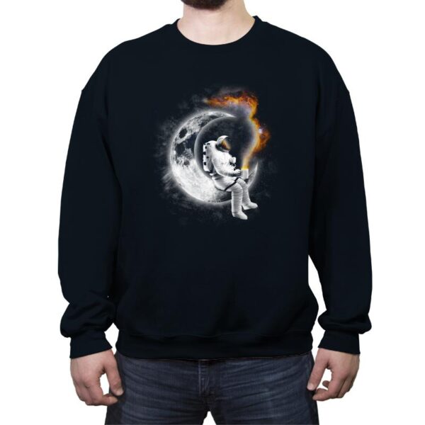 Space Coffee Break - Crew Neck Sweatshirt