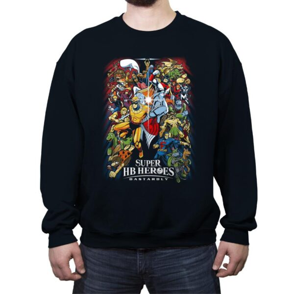 Super HB Heroes - Crew Neck Sweatshirt