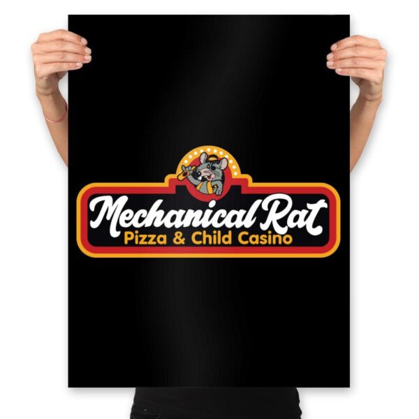 Mechanical Rat Pizza & Child Casino - Best Seller - Prints