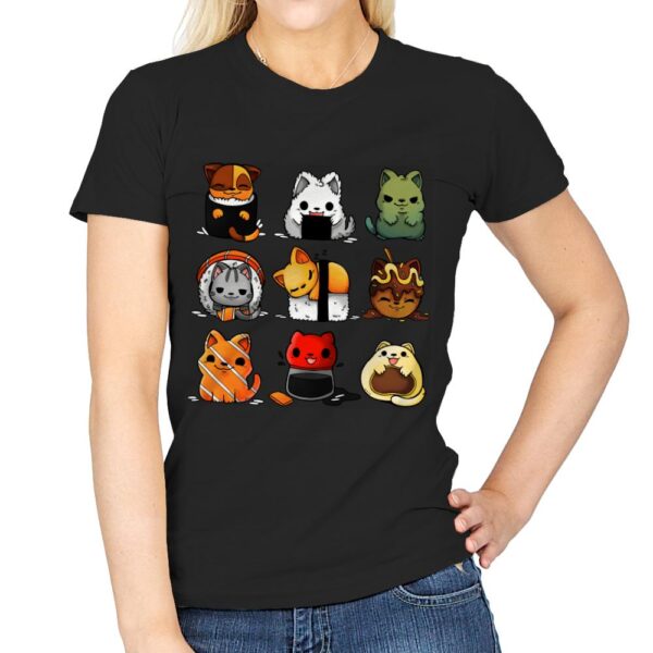 Japan Food Kittens - Womens