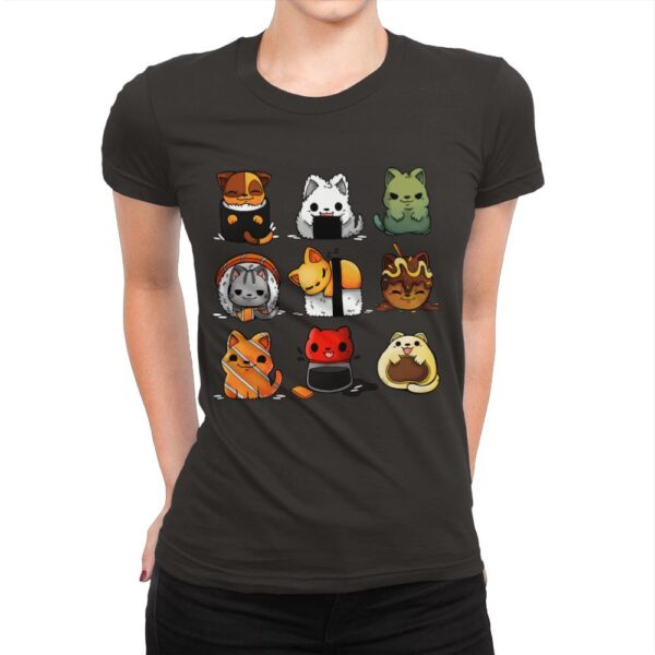 Japan Food Kittens - Womens Premium