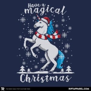 Magic Unicorn Christmas - Ugly Holiday